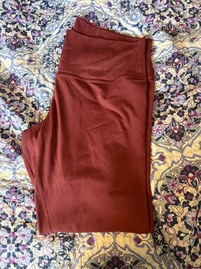 lululemon athletica High-Rise Burgundy Leggings
